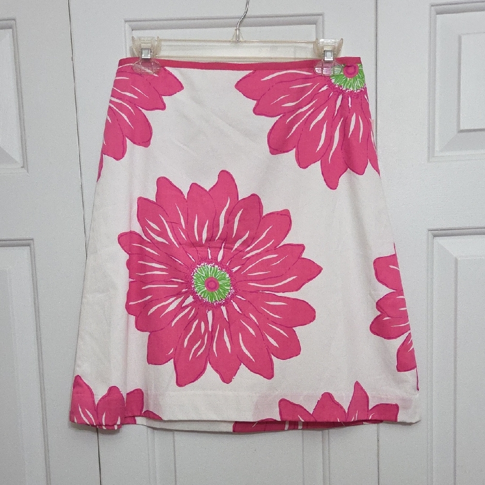 NWT Lilly Pulitzer Lela Printed A-Line Skirt Women's/ 2